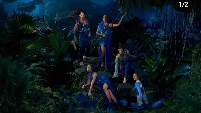 Potret artis Indonesia bertema Avatar The Way of Water (Foto: Instagram Asmara Abigail)