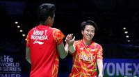Ganda campuran Indonesia, Tontowi Ahmad/Liliyana Natsir, takluk dari Chris Adcock/Gabrielle Adcock pada perempat final All England 2017, Jumat (10/3/2017) waktu setempat. (Humas PBSI)