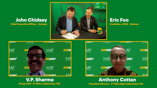 Resmi Balik, Subway Indonesia Bakal Sapa Pecinta Sandwich Lagi