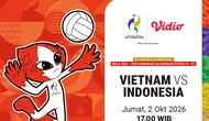 Jadwal Asian Games 2026 Men’s Volleyball - Vietnam vs Indonesia: Misi Bangkit Lawan Vietnam di Vidio