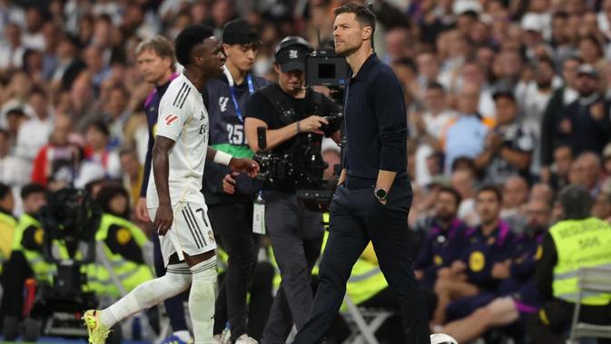 Hati Besar Xabi Alonso: Puji Permintaan Maaf Vinicius Junior dan Tak Jatuhkan Hukuman