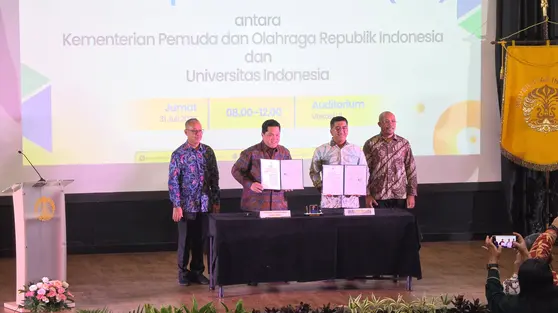 Bantu Tingkatkan Masa Depan Atlet, Kemenpora Jalin Kerjasama dengan UI