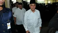 Pemanggilan Prabowo-Hatta dilakukan terkait penyampaian visi dan misi di depan pengurus DPP Partai Demokrat, Minggu (1/6/14) lalu, Kamis (5/6/14). (Liputan6.com/Johan Tallo)