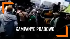 Kampanye Prabowo Subianto di Yogyakarta diwarnai aksi ricuh. Kericuhan bahkan membuat polisi sempat menembakan pistol ke udara.