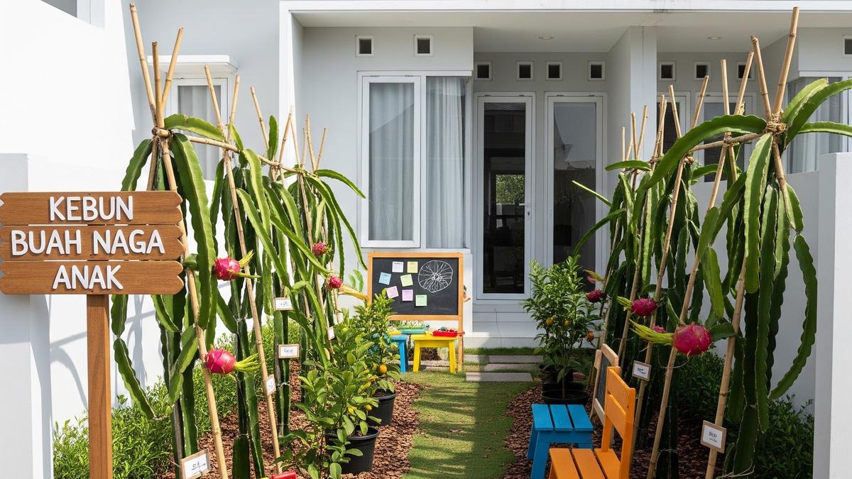7 Ide Kebun Buah Mini Ramah Anak Sebagai Edukasi Berkebun di Rumah