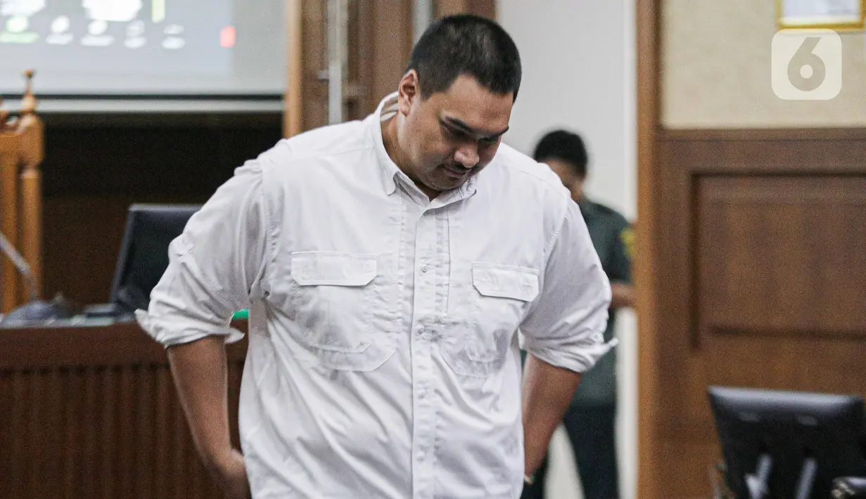 Dalam persidangan, Dito Ariotedjo membantah menerima uang sebesar Rp27 miliar. (Liputan6.com/Faizal Fanani)
