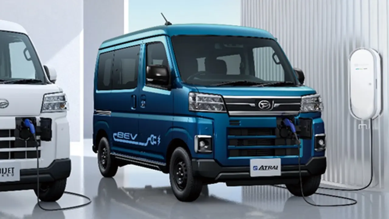Daihatsu e-Hijet Cargo dan e-Atrai Debut di Jepang, Mobil Niaga Listrik 257 Km (Daihatsu Jepang)