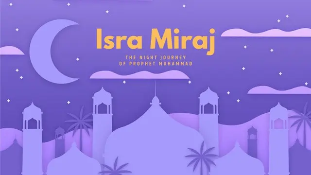 Ilustrasi Isra Miraj