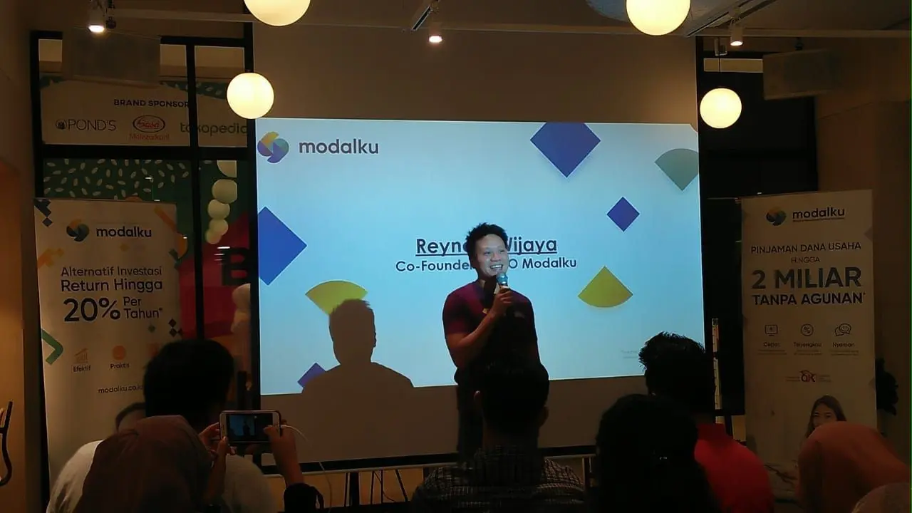 Chief Executive Officer (CEO) Modalku, Reynold Wijaya di Jakarta, Rabu (3/7/2019).