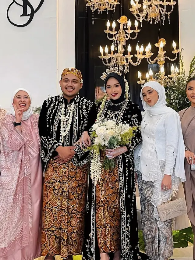 Dimansyah Laitupa dan Salma Salsabil Menikah