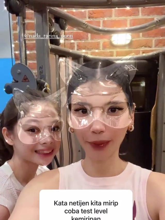 Disebut Mirip, Ini 5 Potret Sabrina Chairunnisa dan Nada Tarina Putri