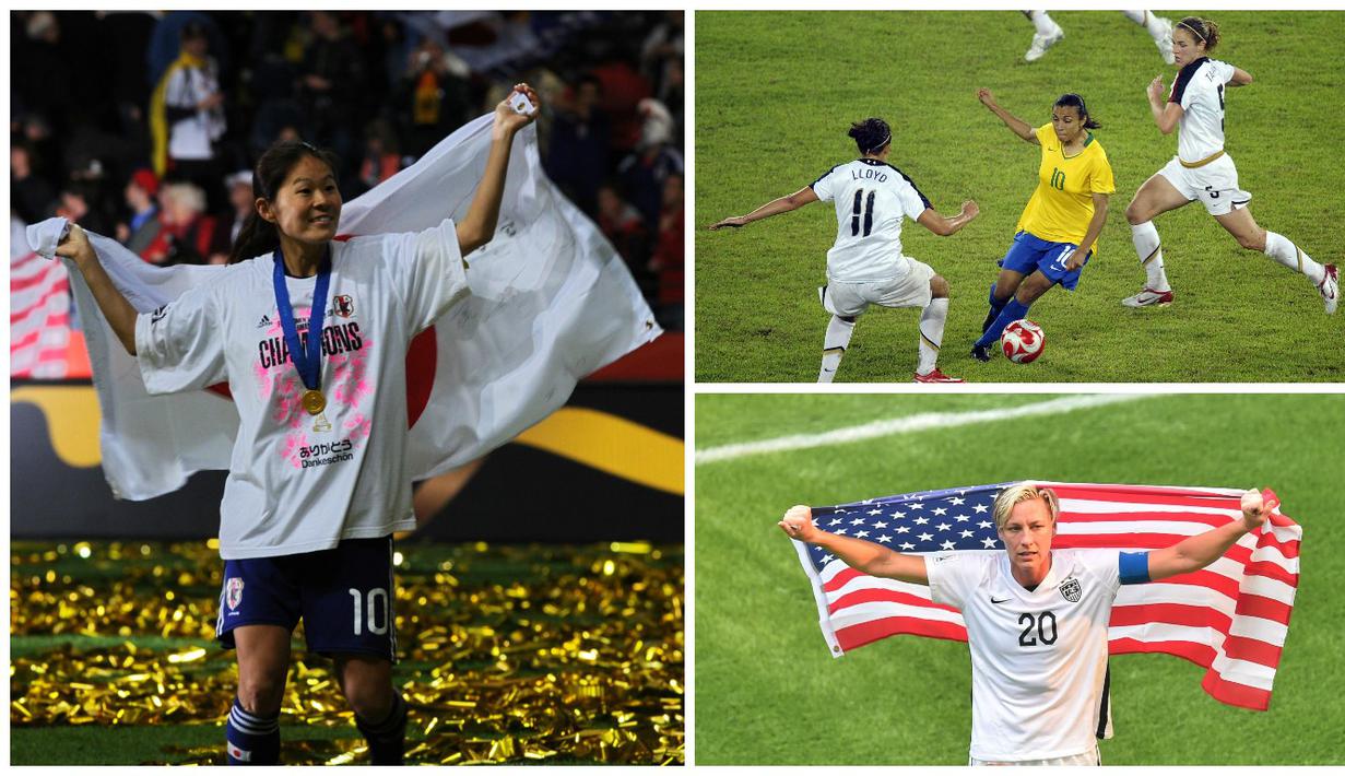 Inilah 9 pesepak bola wanita terbaik sepanjang masa yang dilansir Squawka.com. (AFP)