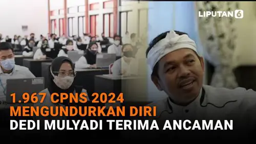 1.967 CPNS 2024 Mengundurkan Diri, Dedi Mulyadi Terima Ancaman