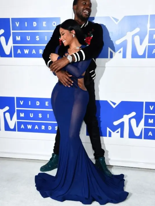 Bulan Januari lalu Nicki Minaj mengaku bahwa dirinya kembali menjomblo. Hal tersebut menajadi bukti bahwa dirinya sudah putus dengan Meek Mill. Sementara bulan Juli, Meek mengaku kehilangan Nicki. (JAMIE MCCARTHY/GETTY IMAGES NORTH AMERICA/AFP)