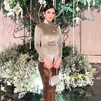 Cucu Mendiang Mooryati Soedibyo, Kusuma Puteri saat hamil anak pertama. [@kusumaputeri]