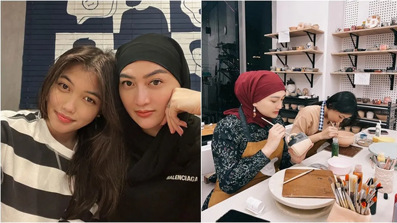 6 Potret Indriani Hadi Mantan Istri Sahrul Gunawan Bareng Putrinya, Bak Kakak Adik
