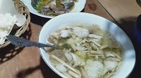 Sajian Sup Jamur Tahun di Desa Muarajambi, Kabupaten Muaro Jambi, Jambi. (Liputan6.com / Gresi Plasmanto)
