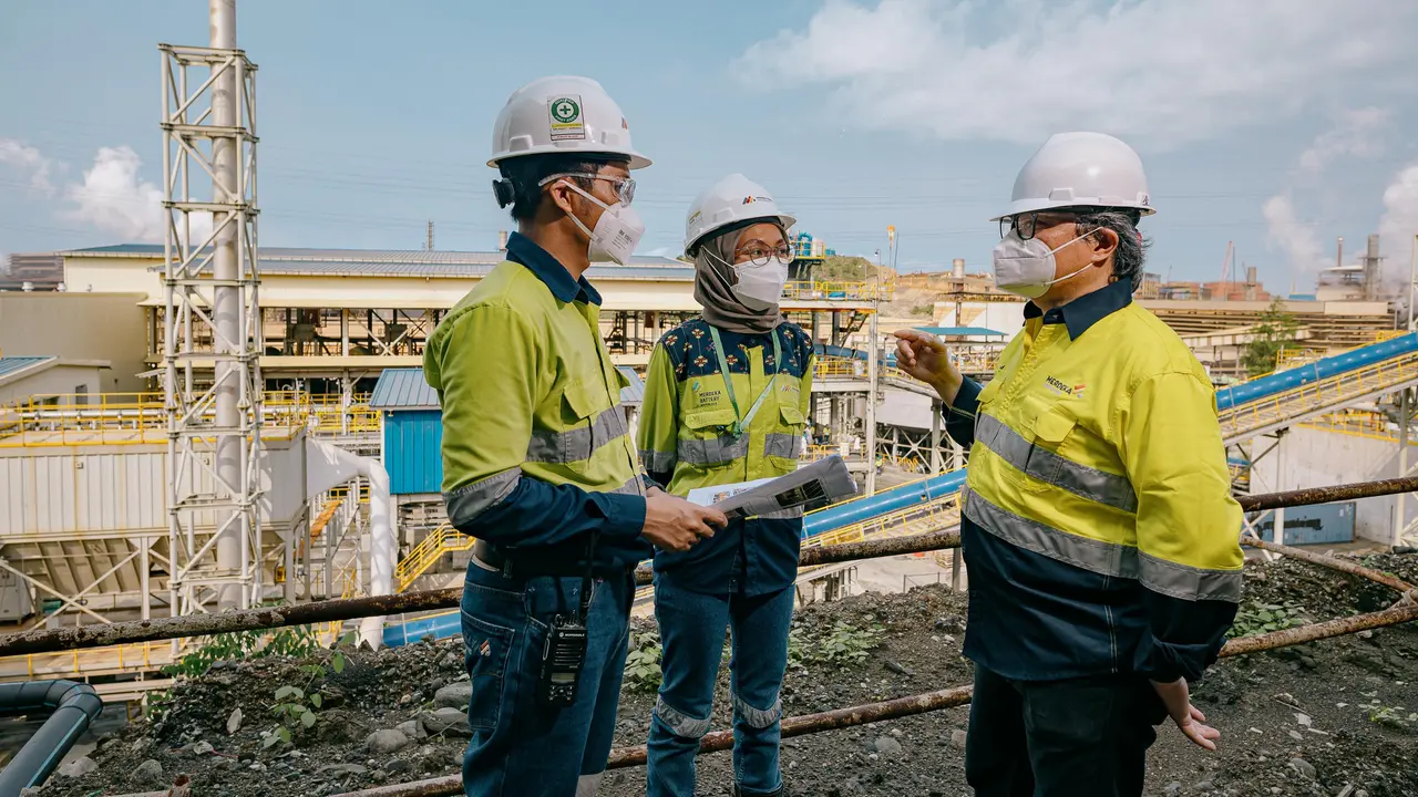 PT Merdeka Battery Materials Tbk (MBMA). (Foto: Merdeka Battery Materials)