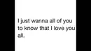 Pada 10 Oktober 2014, Luhan   mengunggah sebuah pesan cinta   untuk penggemar. Sebuah gambar   bertuliskan, "Saya hanya ingin kalian tahu jika saya mencintai kalian semua."   (instagram.com/7_luhan_m)