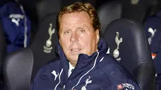 Tottenham Manager Harry Redknapp is pictured before kick off against Dinamo Zagreb in a UEFA Cup Group D match at White Hart Lane in London, on November 6 , 2008. Tottenham won 4-0. AFP PHOTO/IAN KINGTON