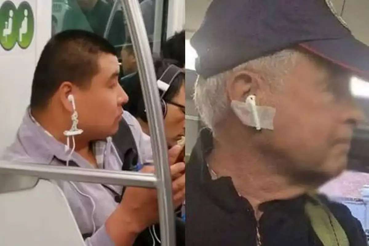 7 Potret Cara Orang Pakai Headset Ini Nyeleneh, Bikin Geleng Kepala