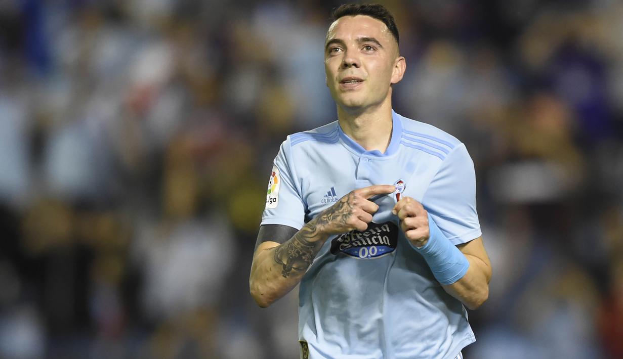 5. Iago Aspas (Celta Vigo) - 17 Gol. (AFP/Miguel Riopa)