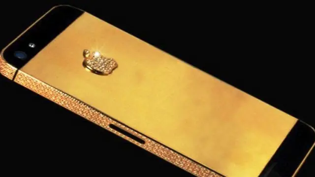 Cover Iphone Emas