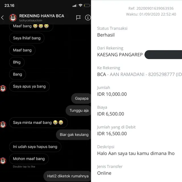 Ilustrasi Kaesang Kena Tipu