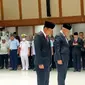 Penjabat (Pj) Gubernur DKI Jakarta Heru Budi Hartono melantik Joko Agus Setyono sebagai Sekda DKI Jakarta (kiri), Rabu (15/2/2023). (foto: istimewa)