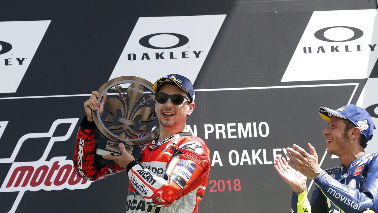 Jorge Lorenzo, Valentino Rossi, MotoGP 2018