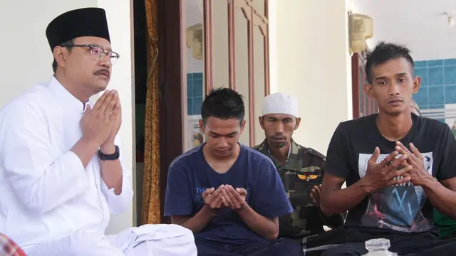 Calon Gubernur Jawa Timur nomor urut 2 Gus Ipul. (Liputan6.com/Dian Kurniawan)