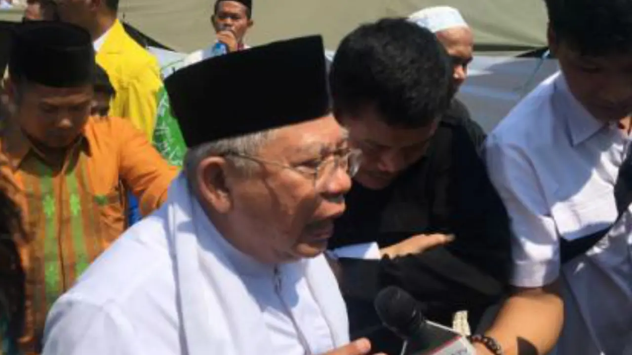 Ketua Umum MUI Maruf Amin