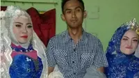 Kisah pernikahan seorang pria yang menikahi dua orang perempuan di Lombok cukup membuat warganet terkejut. (Doc: Instagram.com/Insidelombok)
