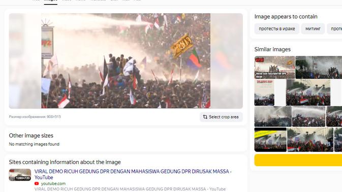 Cek Fakta Liputan6.com mendapati klaim video kericuhan demo di depan Gedung DPR pada 11 April 2022