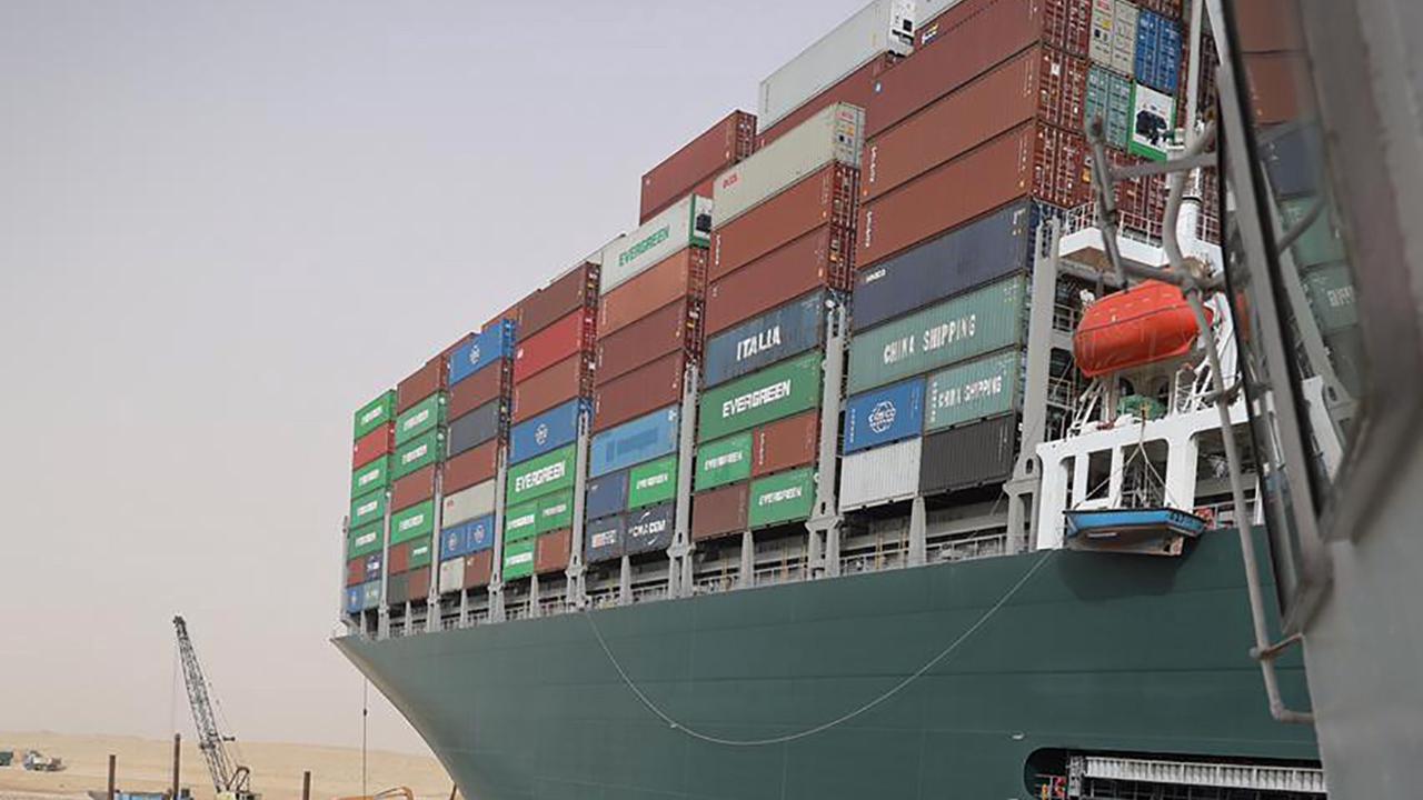 Suez Canal Authority via AP