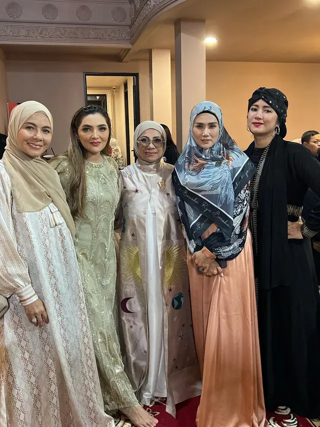 Potret Meisya Siregar di ulang tahun Anang (Sumber: Instagram/@meisya__siregar)