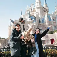 Potret OOTD Publik Figur Rayakan Pergantian Tahun dengan Liburan di China. [@chelseaoliviaa]