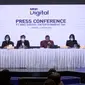 Konferensi pers PT MNC Digital Entertainment Tbk, Jumat (11/3/2022) (Foto: tangkapan layar/Pipit I.R)