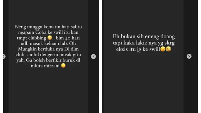 Unggahan Nikita Mirzani. (Foto: Instagram @nikitamirzanimawardi_172)