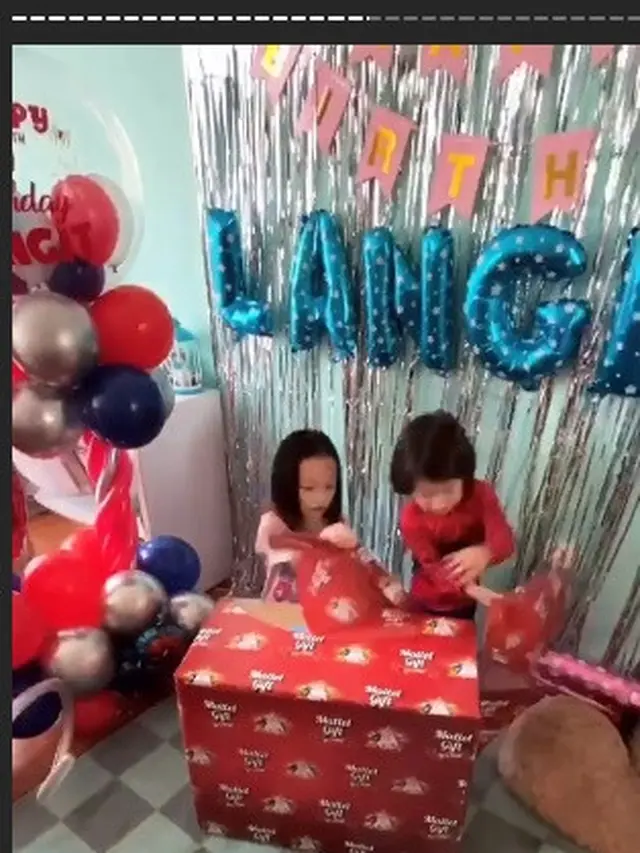 7 Momen Kejutan Ulang Tahun Putra Omesh Ke-3, Jadi Spiderman