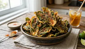 Resep Keripik Sawi Renyah Pedas yang Anti Melempem