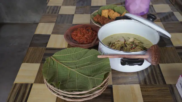 Menu khas Tempo Dulu yang Disajikan Pawon Srikandi di Desa Krembangan