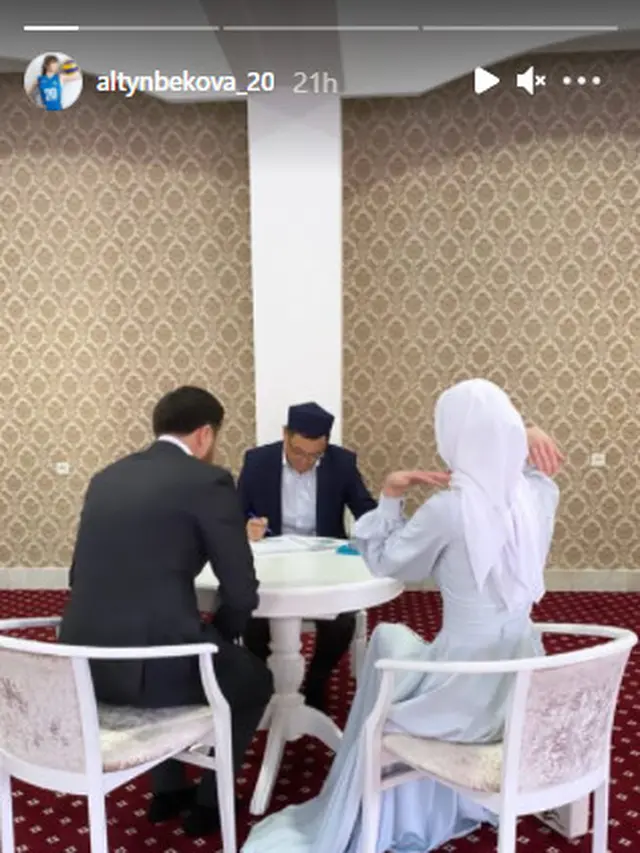 5 Momen Pernikahan Sabina Altynbekova, Pevoli Kazakhstan yang Sempat Viral