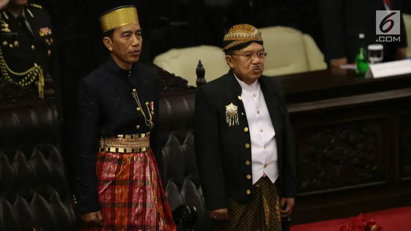 Presiden Jokowi Sidang Tahunan MPR