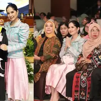 Akhir Mei lalu, Annisa Pohan terlihat anggun di pengukuhan anggota IKAWATI ATR/BPN.. Sebagai ketua, Annisa Pohan memberikan apresasi kepada anggotanya yang menjadi guru besar. [@annisayudhoyono]