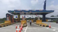 Pintu Tol Gempol- Pasuruan di Desa Sidowayah, Kecmatan Beji, Kabupaten Pasuruan. (Dian/Liputan6.com)