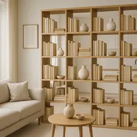 Desain Sekat Ruang Tamu dan Dapur (created by AI)