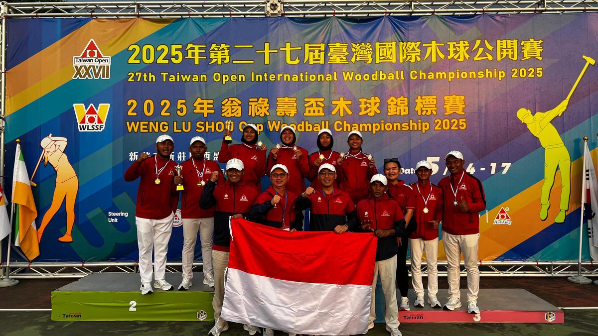 Raih 1 Emas dan 2 Perak di Taiwan Open 2025, Tim Woodball Indonesia Makin Pede Tatap SEA Games Thailand
