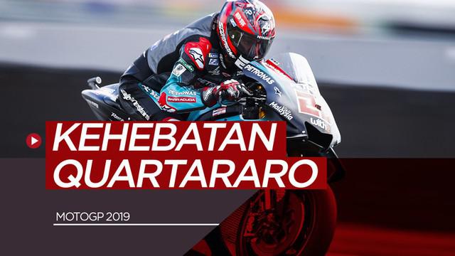 Berita video catatan-catatan apik pembalap Petronas Yamaha, Fabio Quartararo, pada MotoGP 2019 sejauh ini.