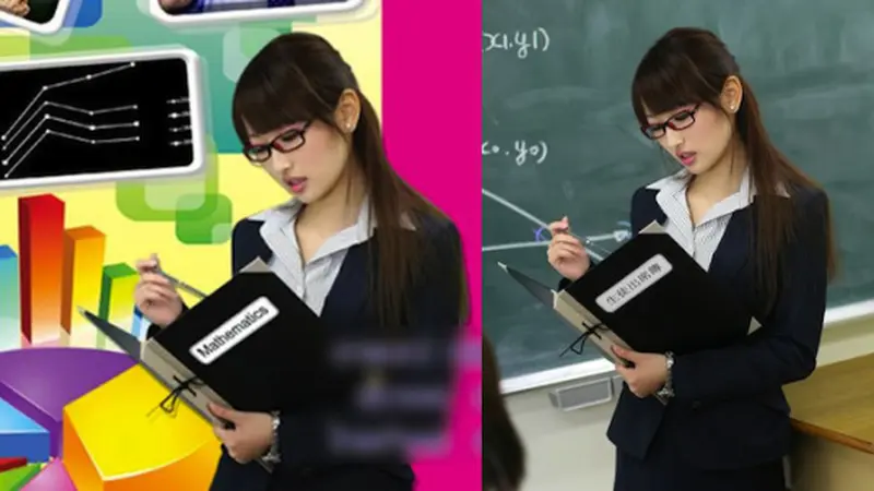 Garlsvideo - Cerita Bintang Porno Mana Aoki Muncul di Sampul Buku Matematika - ShowBiz  Liputan6.com